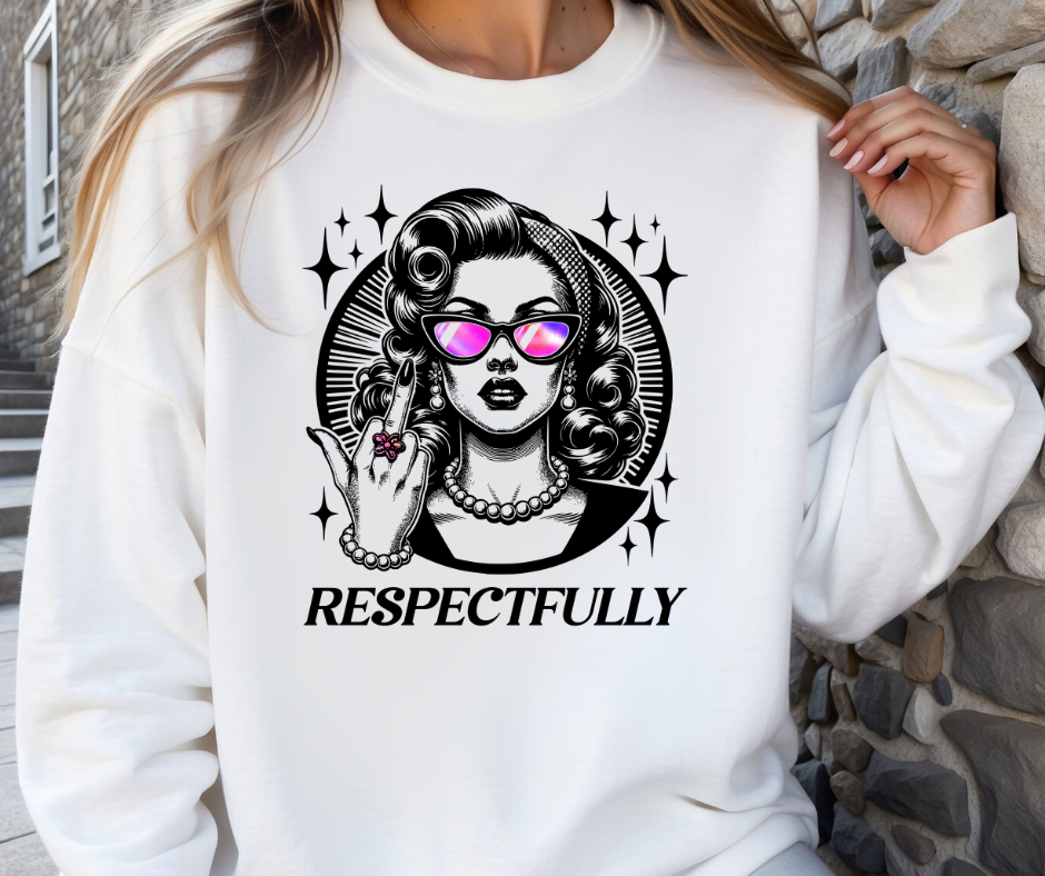 Respectfully Crewneck Sweater