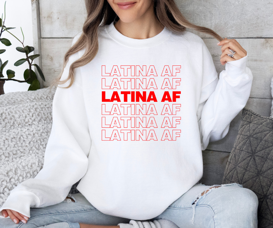 LATINA AF Crewneck Sweater